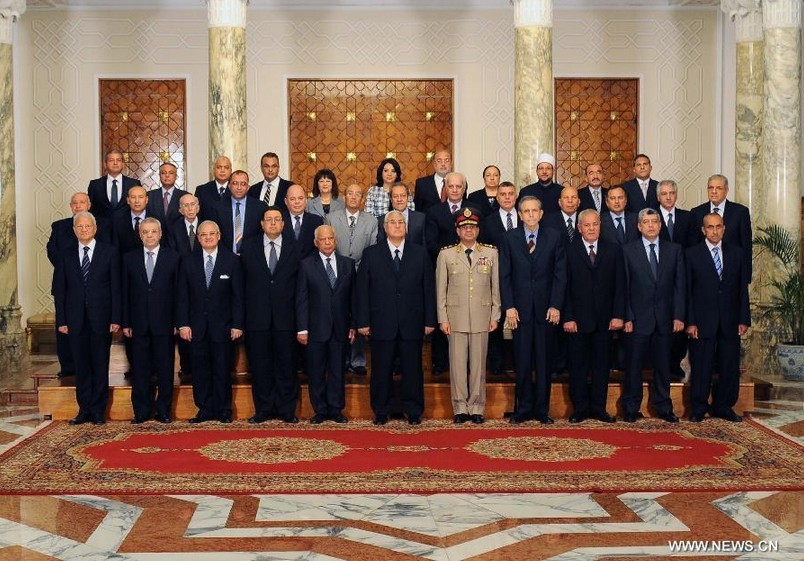 الحكومة المصرية الجديدة تؤدي اليمين الدستورية أمام الرئيس المؤقت