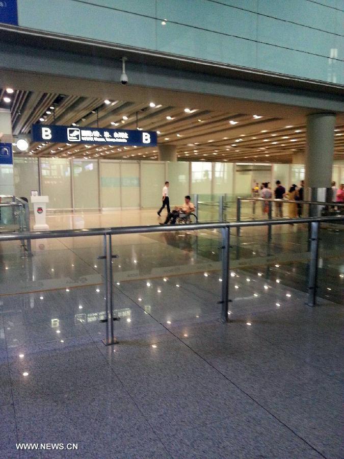 وقوع انفجار في مطار بكين الدولي  (4)
