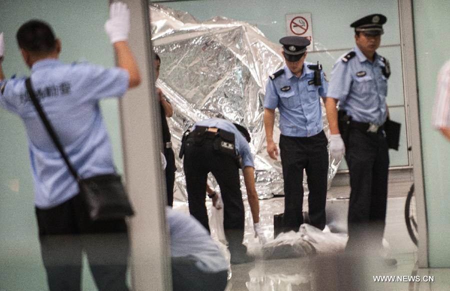 وقوع انفجار في مطار بكين الدولي 