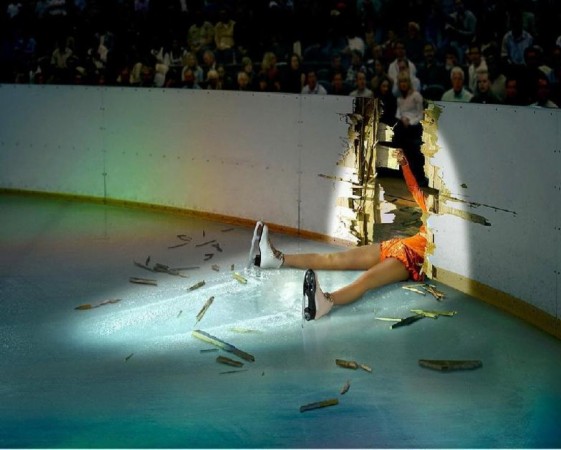 يا للخسارة! مجموعة من أخطاء نجوم الرقص الإيقاعي على الجليد خلال المسابقات