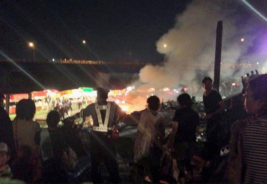 إصابة 61 شخصا فى انفجار بمعرض للألعاب النارية فى اليابان