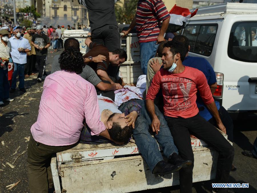 وزارة الداخلية المصرية: 48 قتيلا و436 جريحا وضبط 1118 اخوانيا في أحداث الجمعة  (27)