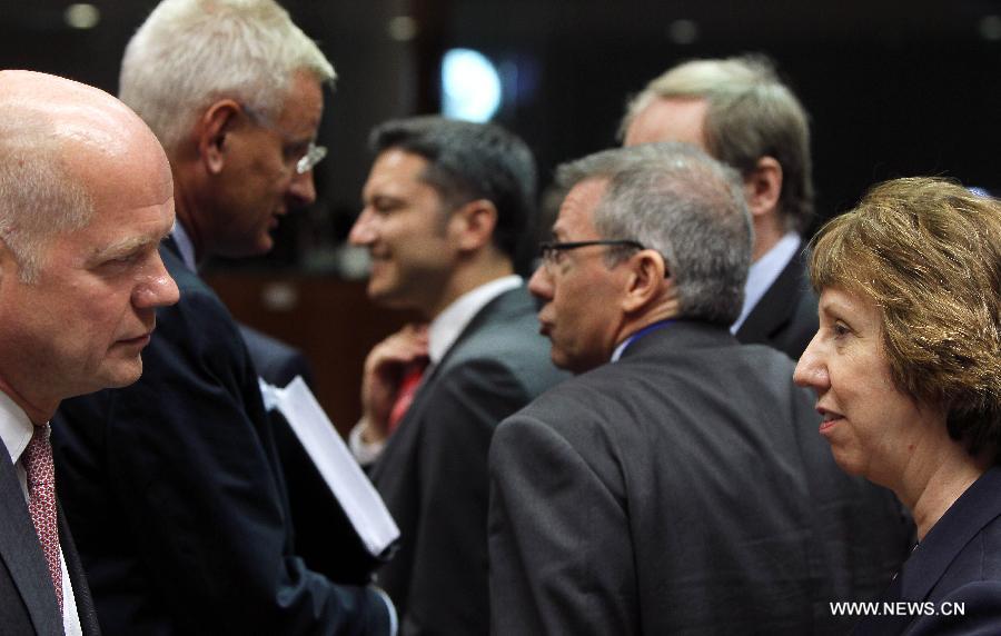 وزراء خارجية الاتحاد الاوروبى يجتمعون لبحث اعمال العنف فى مصر