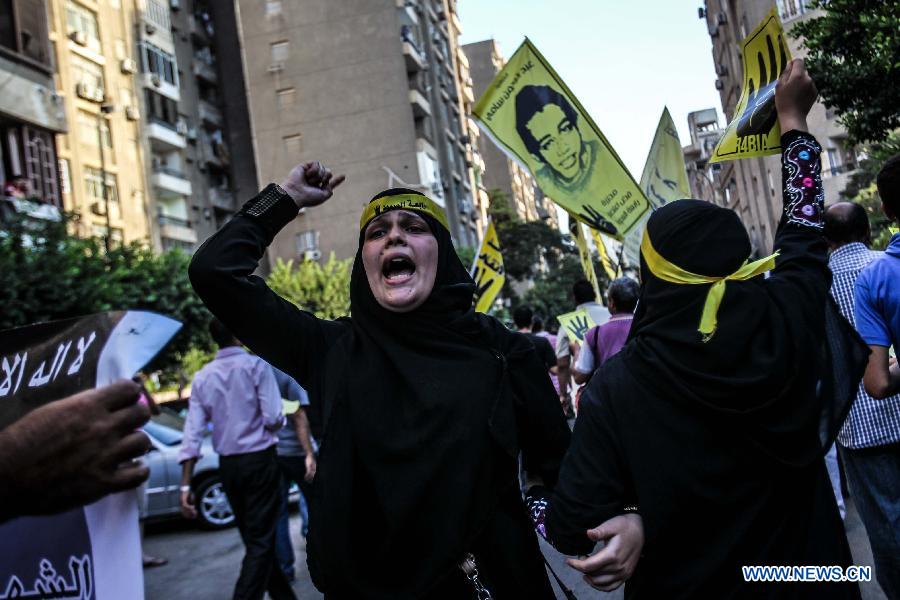 تظاهرات لمؤيدي مرسي بالقاهرة ومحافظات أخرى في مصر (10)