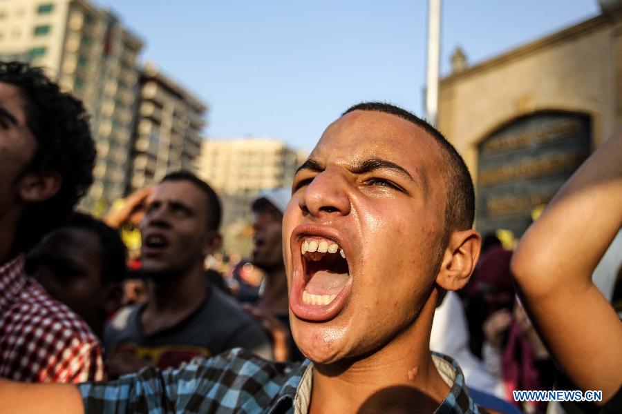 تظاهرات لمؤيدي مرسي بالقاهرة ومحافظات أخرى في مصر (4)