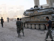 قيادة الجيش السوري: جهات خارجية متورطة في تزويد المسلحين بكل مستلزمات السلاح الكيماوي