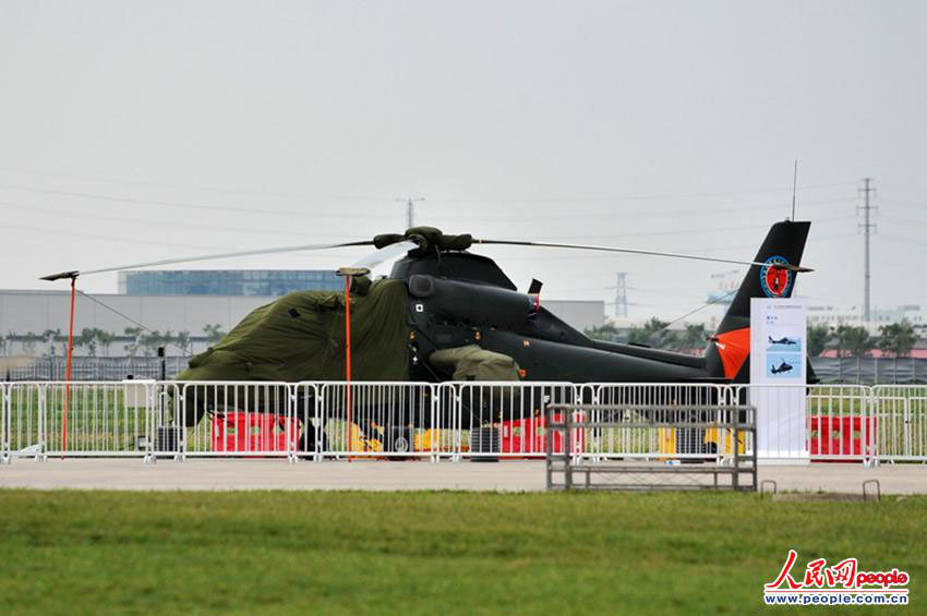 أنماط متنوعة من المروحيات تظهر في معرض تيانجين الدولي للمروحيات (13)