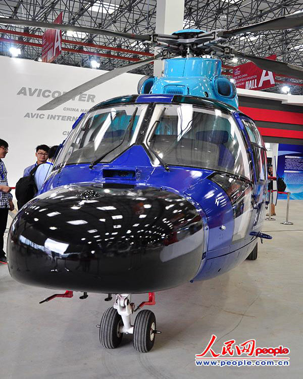 أنماط متنوعة من المروحيات تظهر في معرض تيانجين الدولي للمروحيات (9)