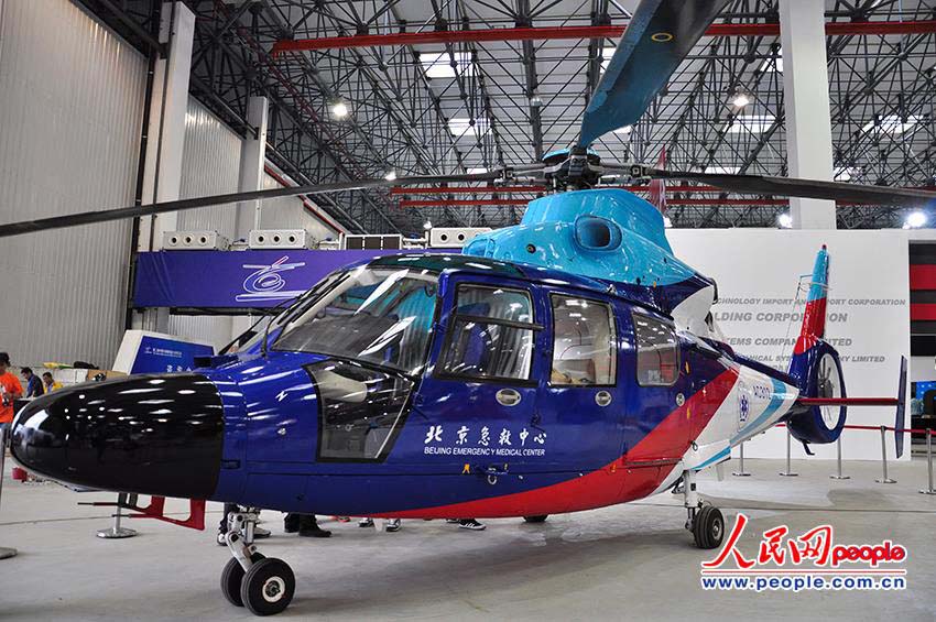 أنماط متنوعة من المروحيات تظهر في معرض تيانجين الدولي للمروحيات (7)