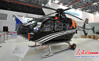 أنماط متنوعة من المروحيات تظهر في معرض تيانجين الدولي للمروحيات