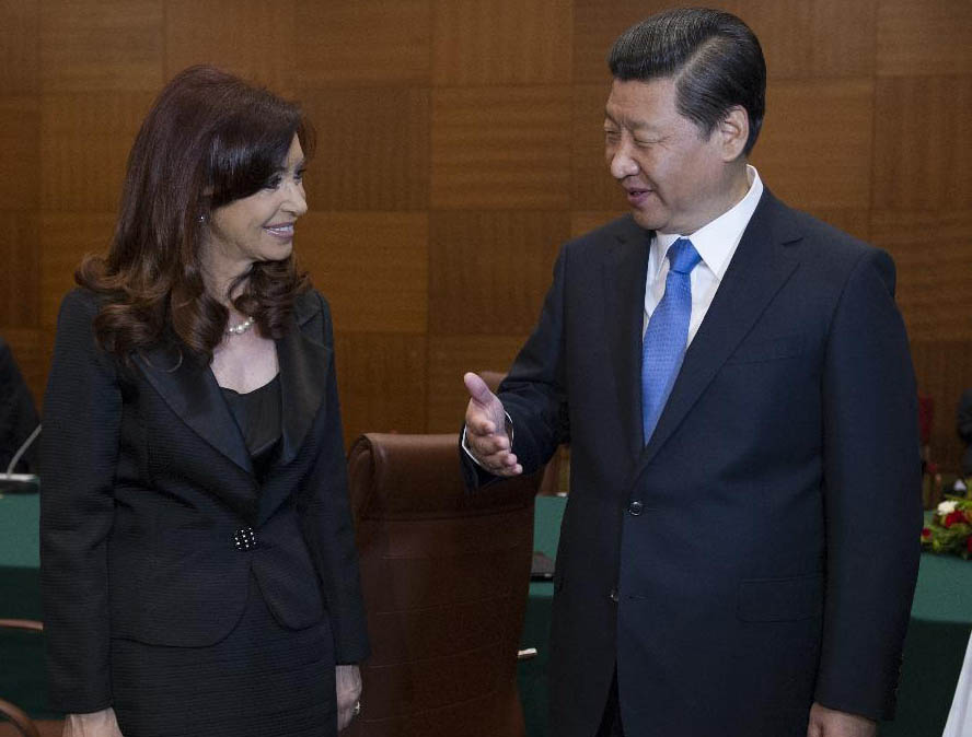 رئيسا الصين والأرجنتين يتعهدان باستغلال إمكانات التعاون