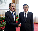 رئيس مجلس الدولة الصينى يجتمع مع رئيس وزراء بلغاريا