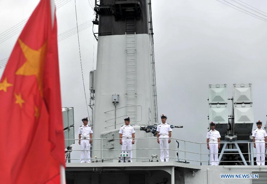 أسطول الحراسة الـ14 التابع للبحرية الصينية يزور تايلاند  (4)
