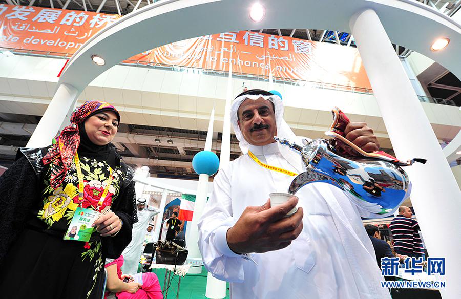 لمحة عن جناح دولة الكويت، ضيف الشرف للدورة الأولى لمعرض الصين والدول العربية  (6)