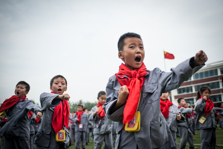 صور عالية الوضوح:أول مدرسة الجيش الأحمر ذات خمسة نجوم فى الصين  (2)