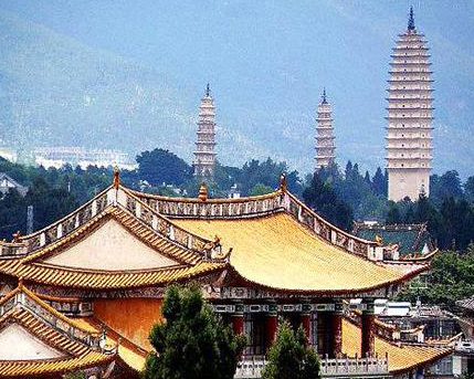 الروحية على ارض البوذية: معبد جيونغتشو في مدينة كونمينغ، المعابد الثلاث وجبل جي تزو في دالي