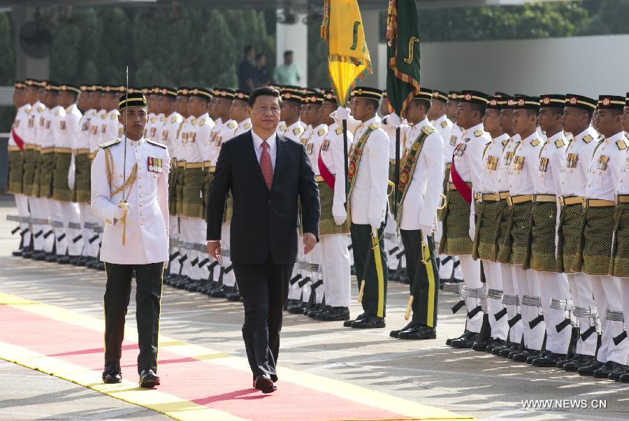 شي: الصين مستعدة للعمل مع ماليزيا لتعزيز العلاقات المثمرة  (2)