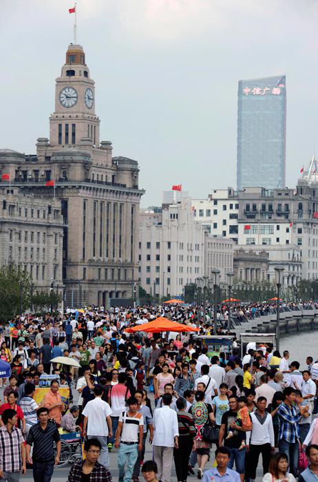 صور عالية الدقة:31.2451 مليون رحلة للسياح خلال عطلة العيد الوطني الصيني  (14)