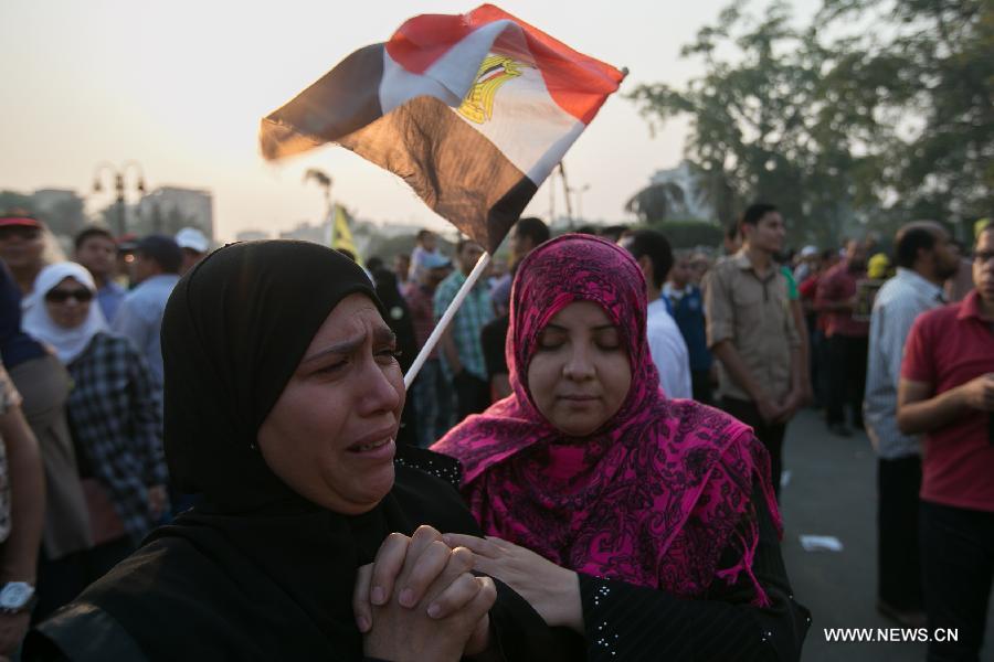 قتيل و7 جرحى خلال تظاهرات أنصار الاخوان المسلمين في مصر (3)