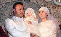 حفلة زفاف على نمط المسلمين الصينيين لمذيع مشهور صيني 