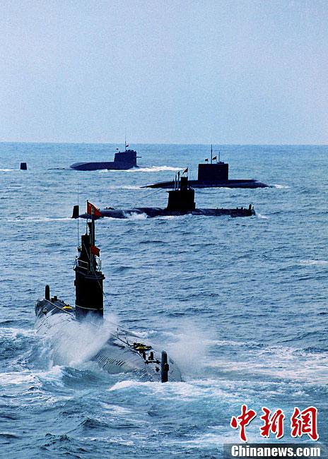 صور عالية الدقة:الكشف عن وحدة الغواصة النووية للقوات البحرية الصينية  (19)