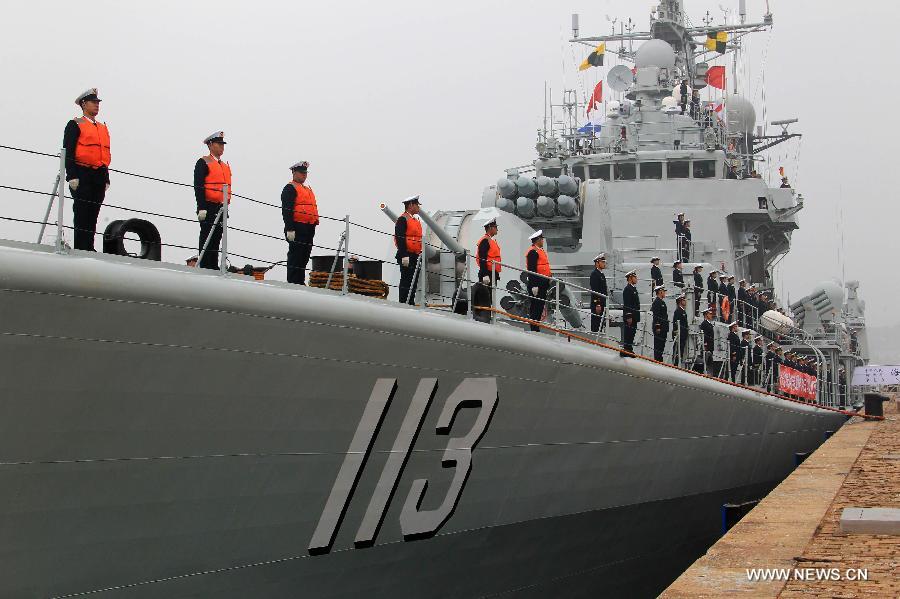 أسطول 113 للبحرية الصينية يعود الى الصين بالنجاح  (3)