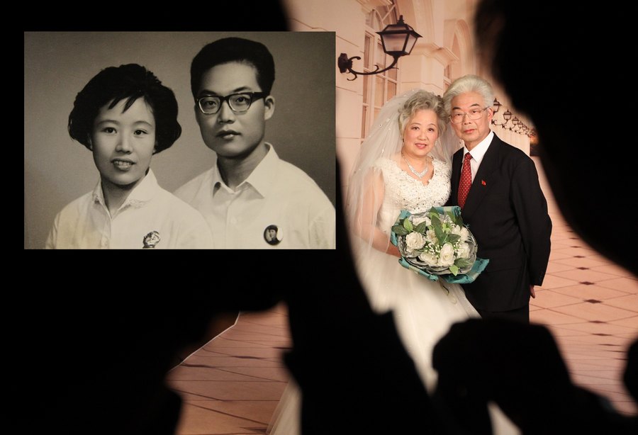 لقطات زواج تذكارية تشهد على تنمية الصين  (4)