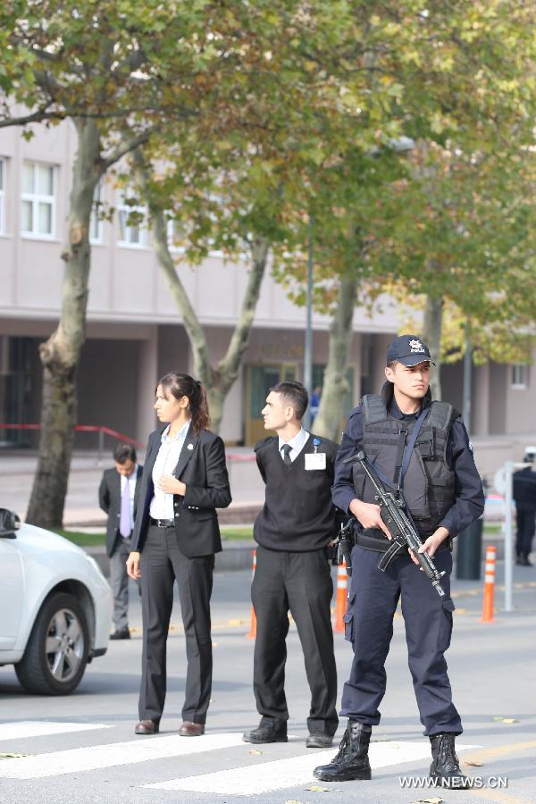 حراس الأمن يقتلون انتحاريا فى أنقرة 