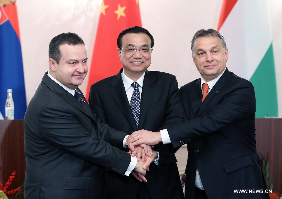 اتفاقية بين الصين والمجر وصربيا بشأن مشروع سكة حديد 