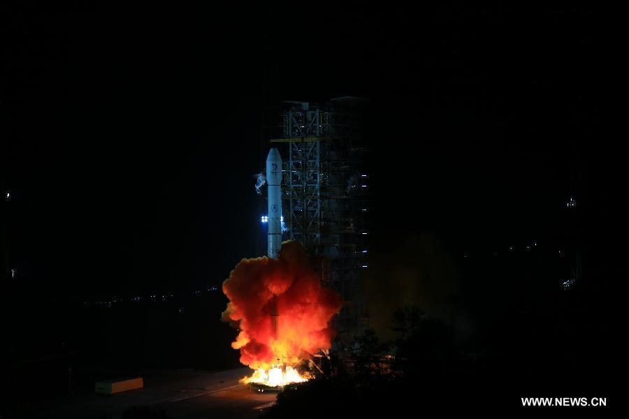 انطلاق المسبار القمري الصيني تشانغ اه-3 