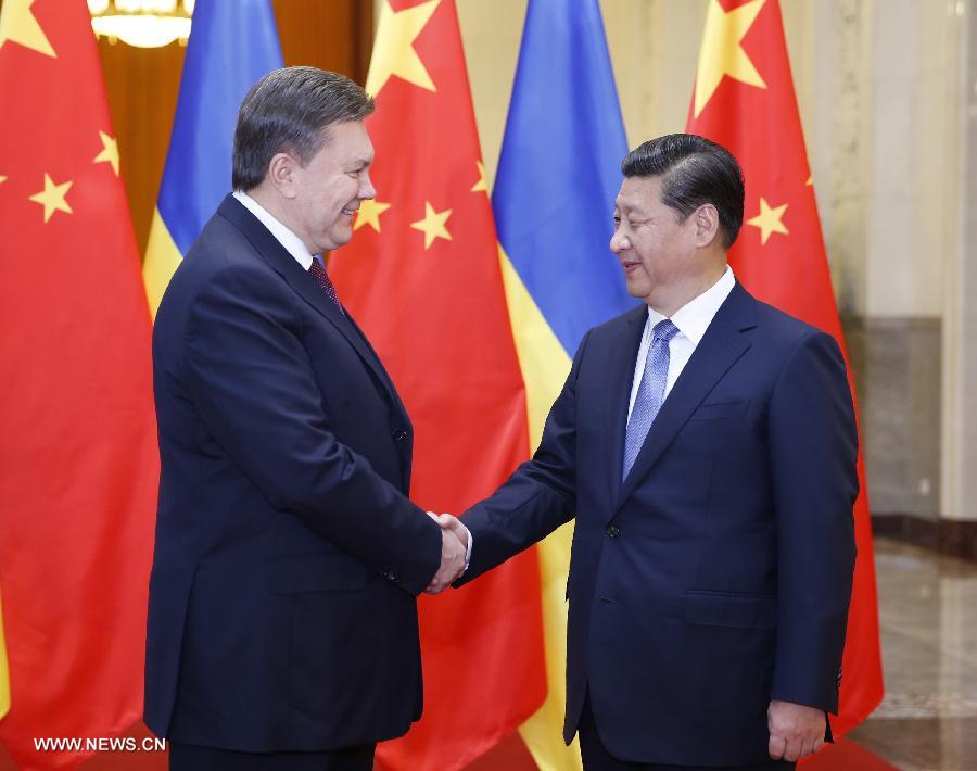 الصين وأوكرانيا تعتزمان تعميق الشراكة الاستراتيجية 