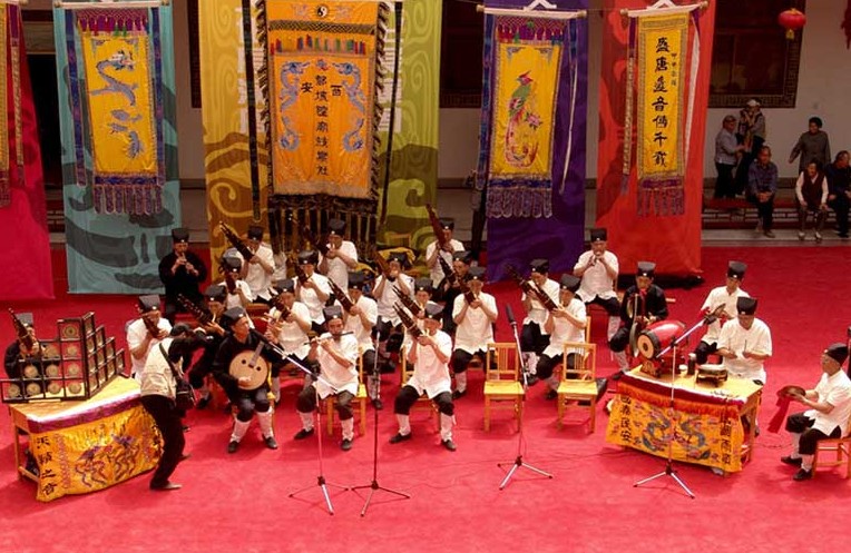 التراث الصيني المدرج بقائمة التراث الثقافي العالمي غير المادي: موسيقى الطبل بشيآن 