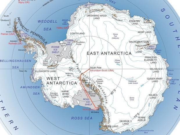 المرتبة الثالثة: دوم أرغوس بهضبة القطب الجنوبي، وأدنى درجة حرارة فيه بلغت 82.5 تحت الصفر.