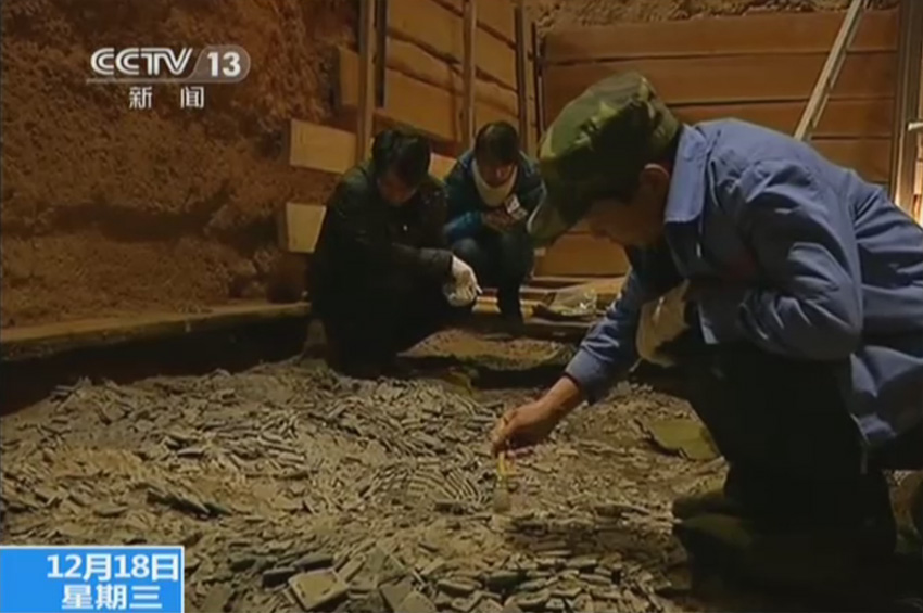 اكتشاف مستودع أسلحة يعود الى قبل ألفي عام في ضريح تشين شي هوانغ  (11)