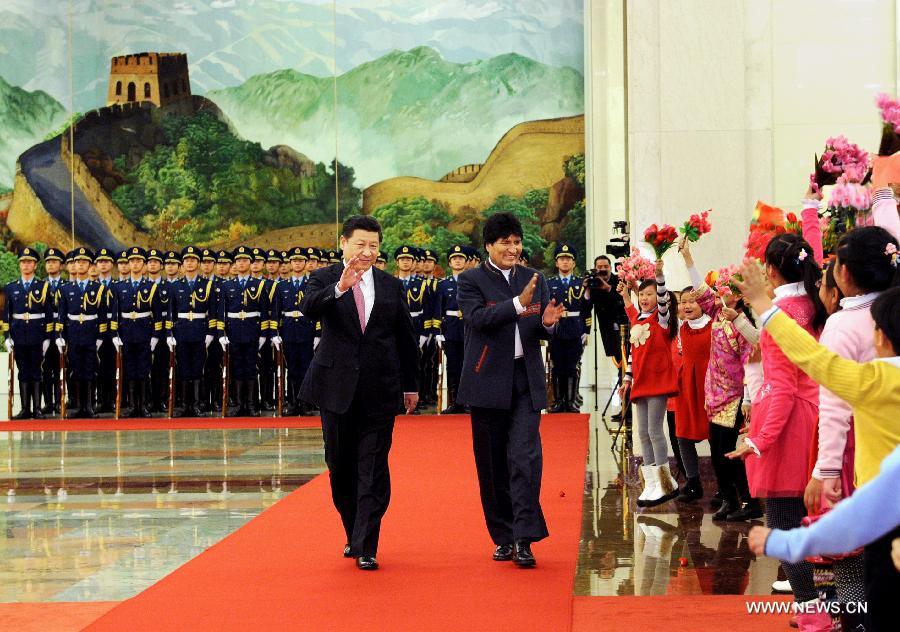 تعزيز العلاقات الودية بين الصين وبوليفيا (2)