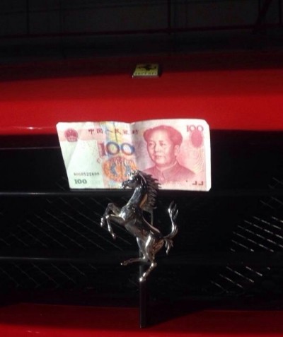 صور ظريفة:" الحصان فوقه نقود " يحرز شعبية كبيرة على الانترنت فى الصين (10)