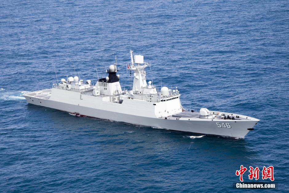 سفن البحرية الصينية تتجه إلى البحر الأبيض المتوسط لحراسة سفن نقل الكميائي السوري 
