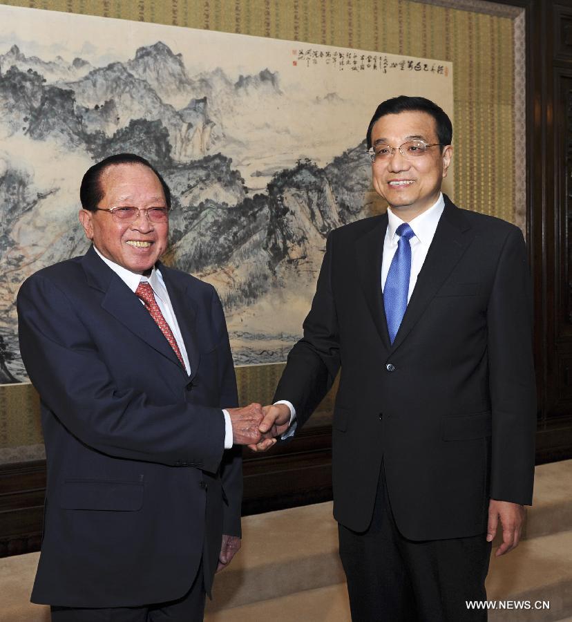 رئيس مجلس الدولة الصينى يؤكد مجددا السياسة الودية مع كمبوديا