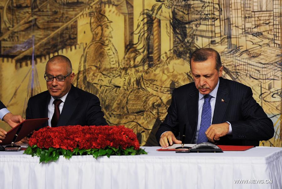 تركيا وليبيا توقعان اتفاقية للتعاون الاستراتيجي (3)