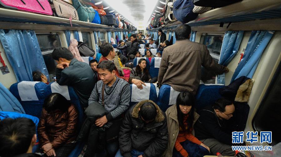 إنطلاق موسم "الهجرة العظيمة " في الصين مع إقتراب عيد ربيع 2014 & (6)