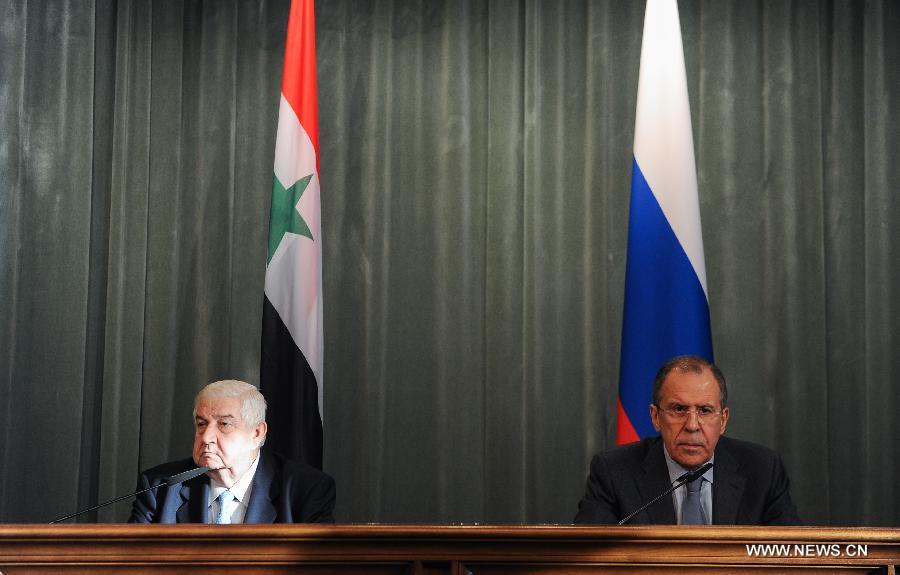 لافروف: روسيا وسوريا عازمتان على اقامة مؤتمر جنيف 2 في موعده  (2)