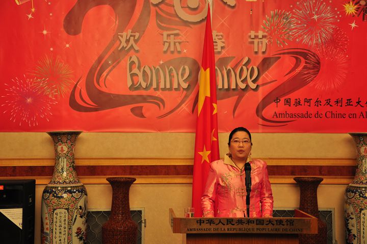 حفلة استقبال للسفارة الصينية لدى الجزائر