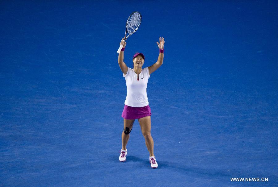 الصينية لي نا تحرز لقبها الأول في بطولة استراليا المفتوحة للتنس (8)