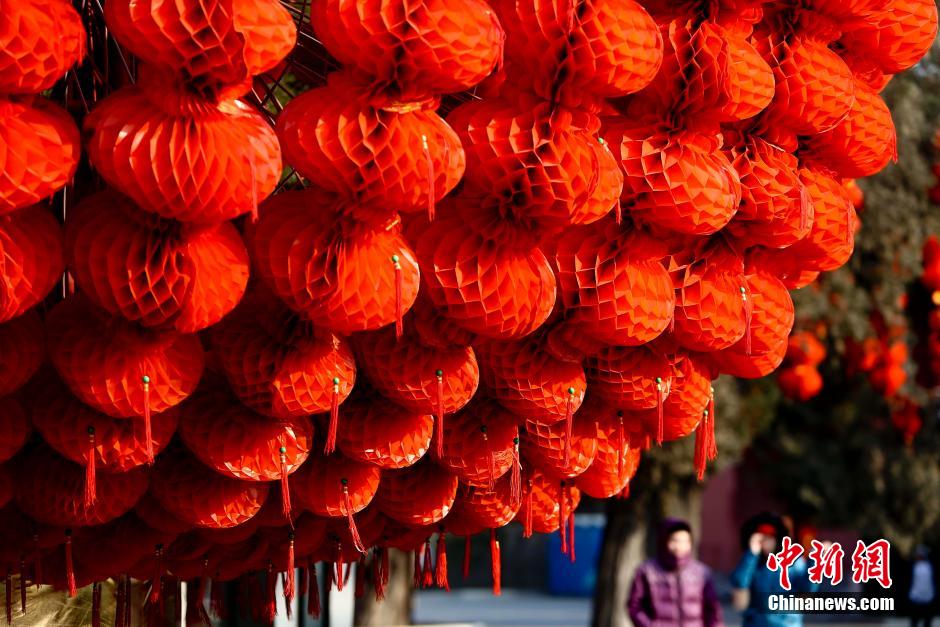 مهرجان معبد ديتان ببكين يستقبل عيد الربيع (4)