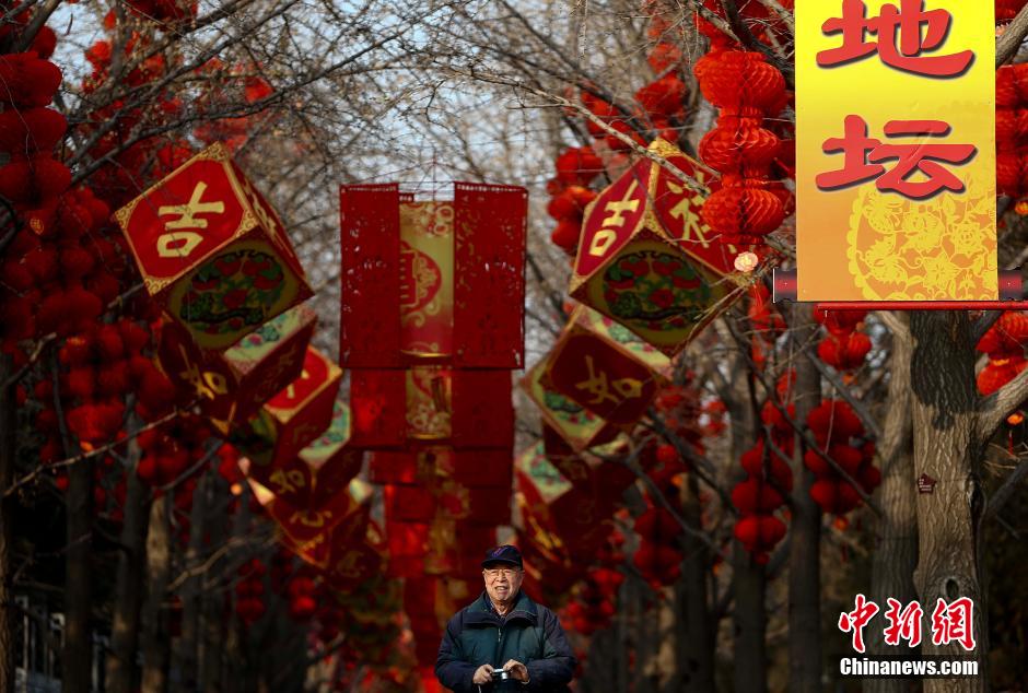 مهرجان معبد ديتان ببكين يستقبل عيد الربيع (7)