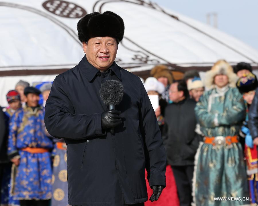الرئيس الصينى يبعث بتهانيه بمناسبة العام القمرى الجديد