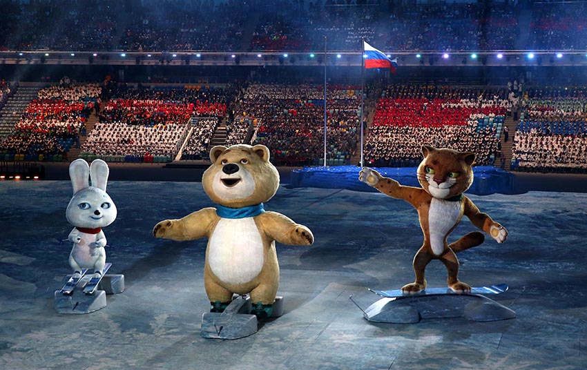 افتتاح دورة الألعاب الأوليمبية في سوتشي بحضور الرئيس الصيني (11)