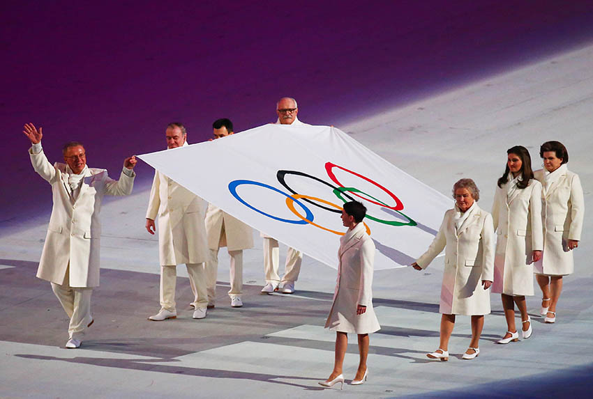 افتتاح دورة الألعاب الأوليمبية في سوتشي بحضور الرئيس الصيني (6)