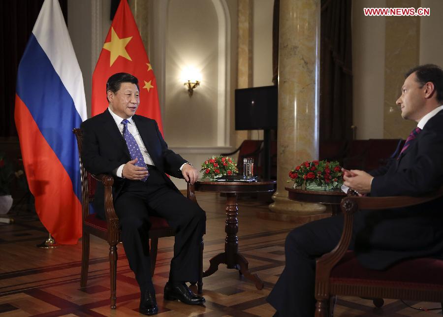 شي يشيد بتنمية العلاقات الصينية-الروسية  (2)