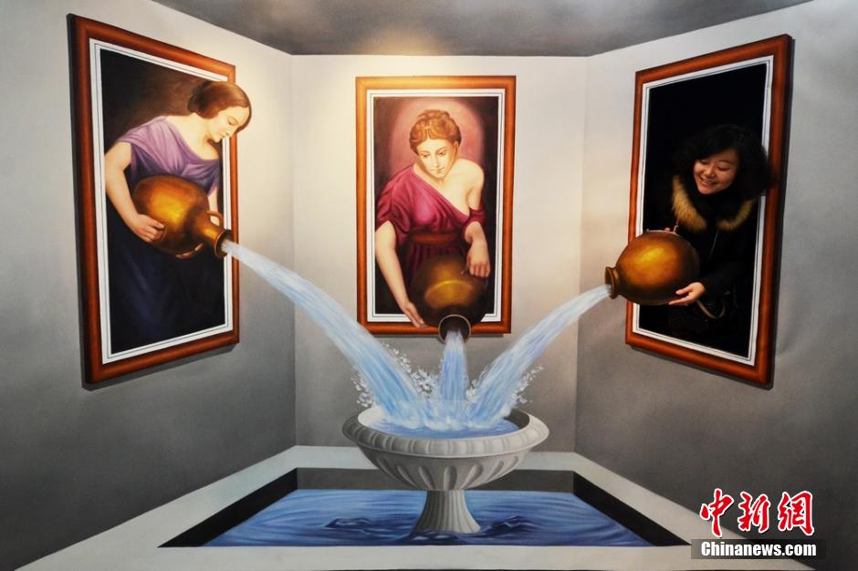 معرض مضحك للوحات الفنية ثلاثية الأبعاد يقام في سوتشو  (3)